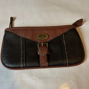 b.o.c. Two-Tone Black and Brown Wallet